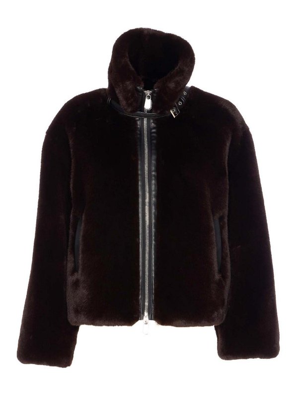 Pinko: カジュアルジャケット - カジュアルジャケット - ブラウン