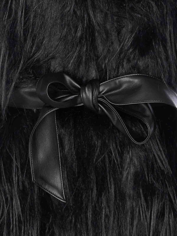 Neva Faux Fur Vest shop online: Pinko