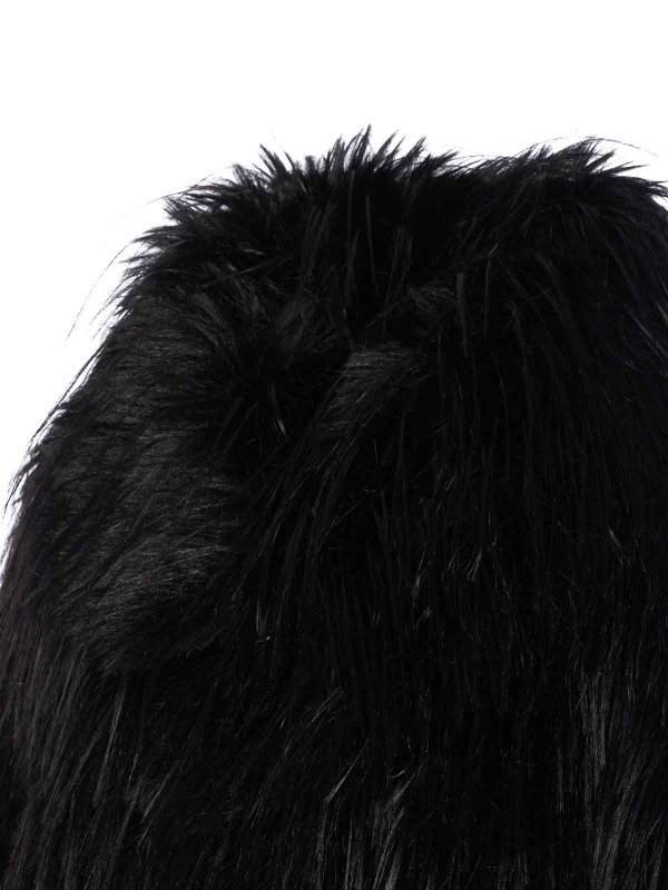 The Best Shops Pinko: Pelz und Shearling - Pelz - Schwarz