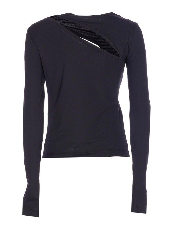 Pinko: Tops & Tank tops online - Black Corazon Long Sleeves Top