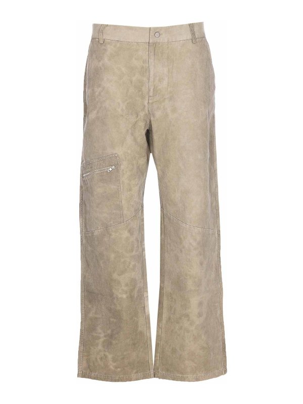 REPRESENT: Pantalons casual - Pantalons Décontractés - Beige