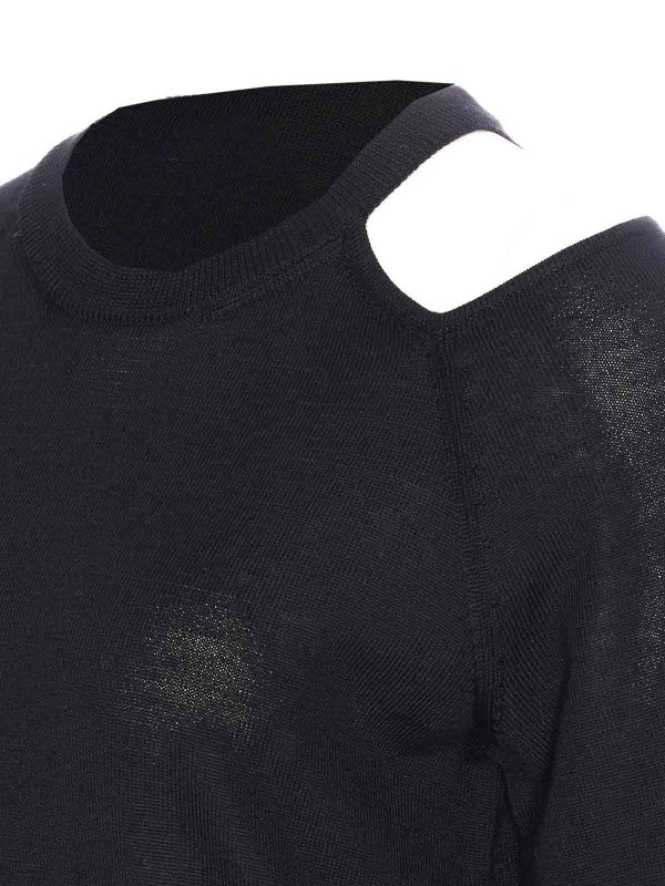 The Best Shops ROBERTO COLLINA: crew necks - Black Sweater