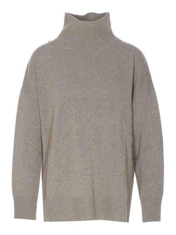 ROBERTO COLLINA: crew necks - Grey Sweater