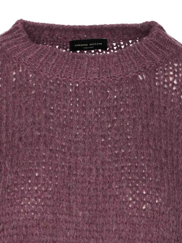 Maglione viola shop online: ROBERTO COLLINA