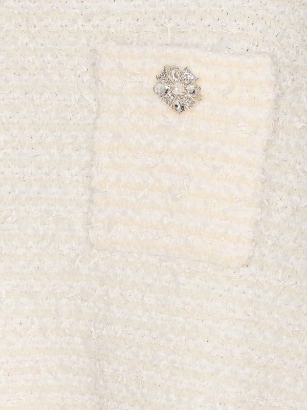 The Best Shops Self Portrait: mini skirts - Knit Mini Skirt