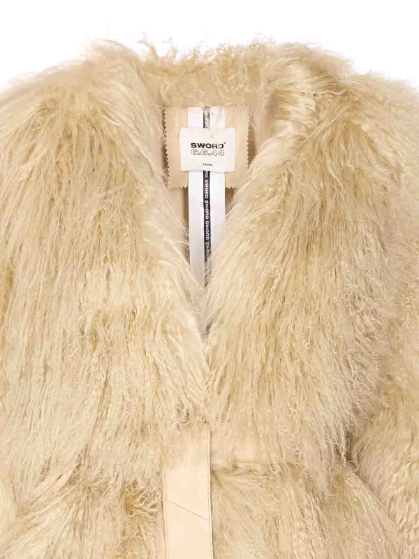 Abrigo De Piel - Amarillo shop online: S.W.O.R.D 6.6.44