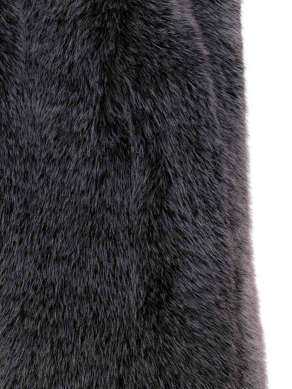 The Best Shops S.W.O.R.D 6.6.44: Abrigos de borreguito y piel  - Abrigo De Piel - Negro