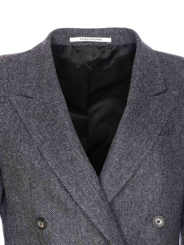 カジュアルジャケット - グレー shop online: TAGLIATORE