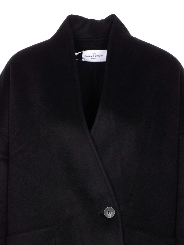 Kurzer Mantel - Schwarz shop online: THE DYNAMIS STUDIO