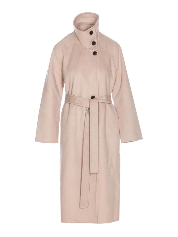 THE DYNAMIS STUDIO: Abrigos cortos - Abrigo Corto - Beis