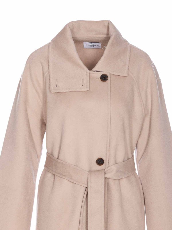 Abrigo Corto - Beis shop online: THE DYNAMIS STUDIO