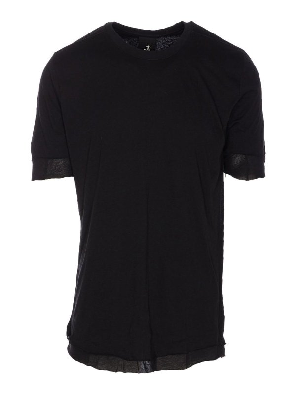 THOM KROM: Camisetas - Camiseta - Negro