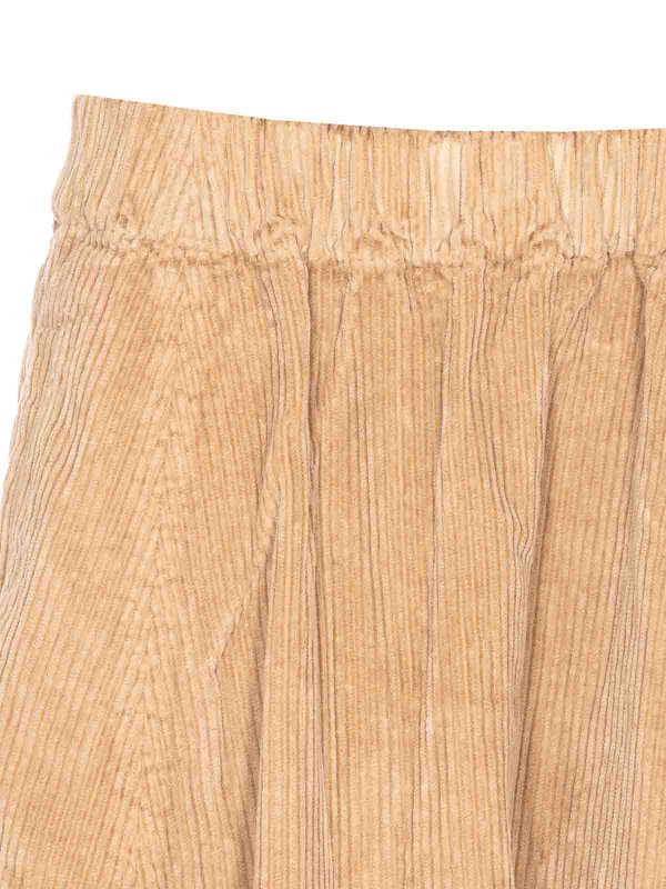 膝丈/ミディスカート - ベージュ shop online: TRUE AVENUE