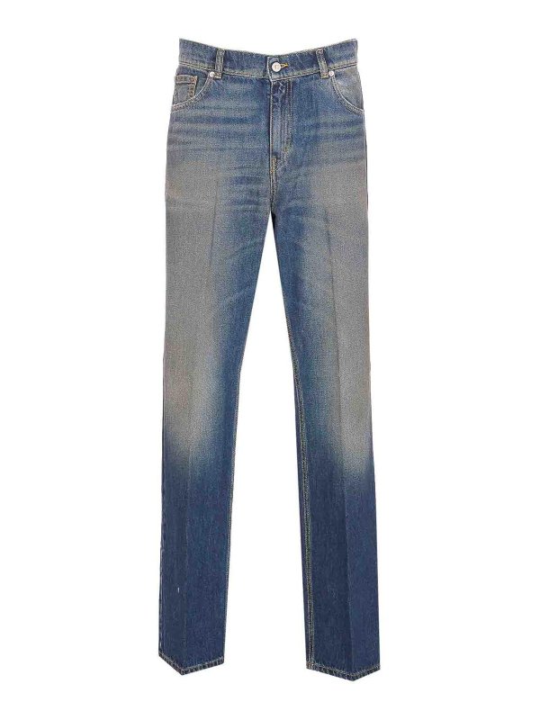 TRUE AVENUE: jeans bootcut - Jeans mimma di denim