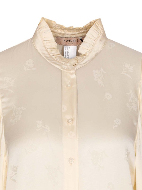 シャツ - 白 shop online: TWINSET