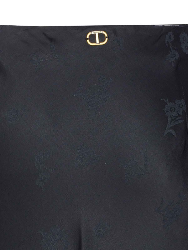 The Best Shops TWINSET: Knee length skirts & Midi - Black Skirt