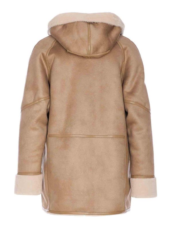 URBANCODE: Fourrure online - Manteau En Fourrure - Beige
