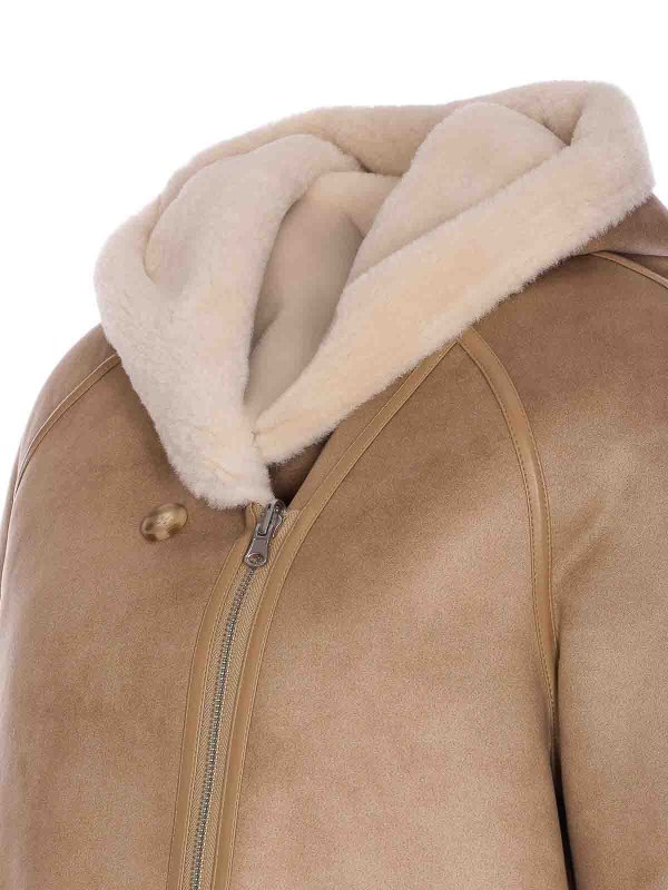 The Best Shops URBANCODE: Fourrure - Manteau En Fourrure - Beige