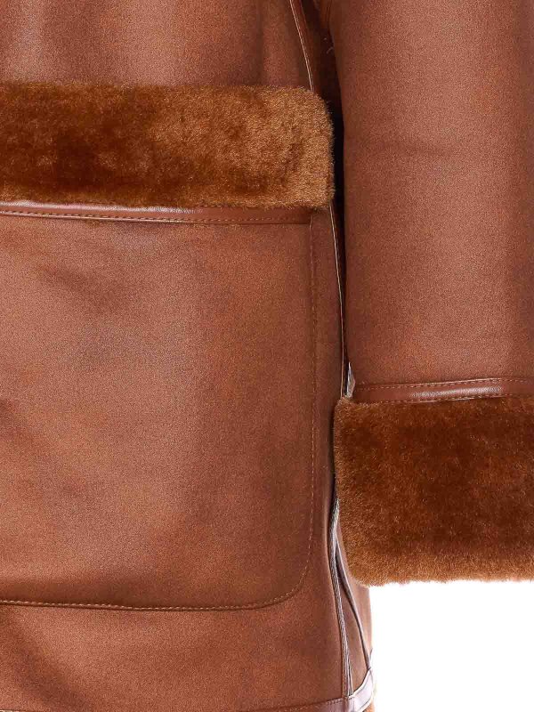 The Best Shops URBANCODE: Fur & Shearling Coats - Reversible Faux Fur Jacket