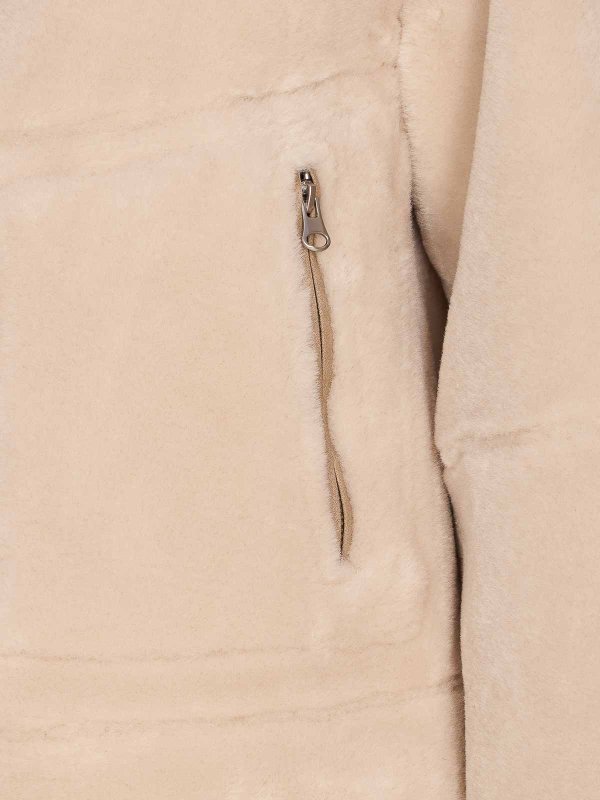 The Best Shops URBANCODE: Pelz und Shearling - Pelz - Beige