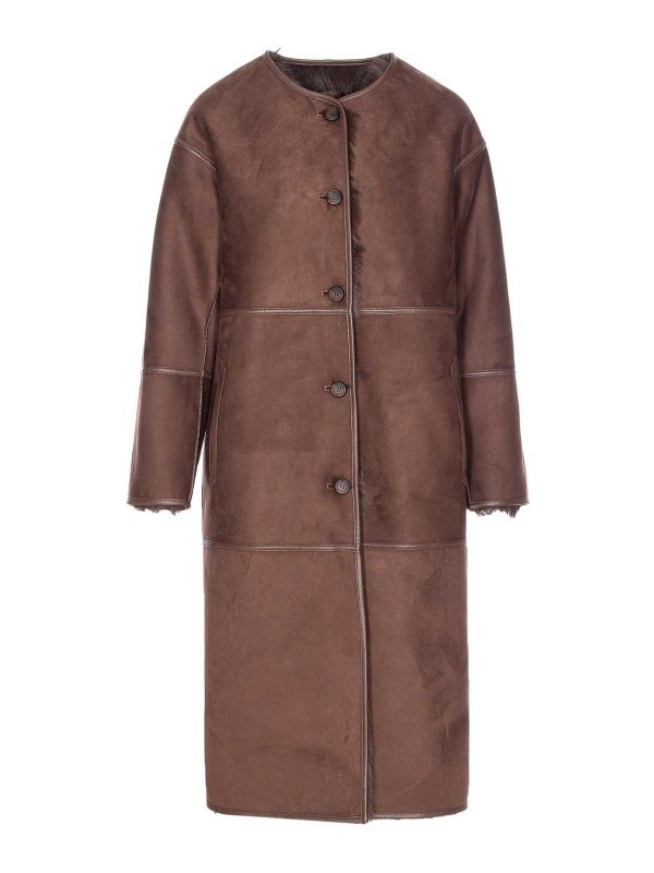 Manteau En Fourrure - Marron shop online: URBANCODE