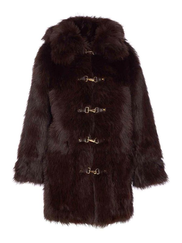 URBANCODE: Pellicce e montoni - Pelliccia in finto marrone