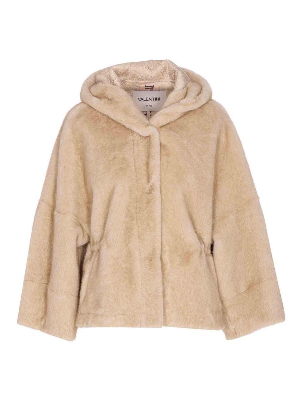 VALENTINI 1972: Fur & Shearling Coats - Eco Fur Mink Coat