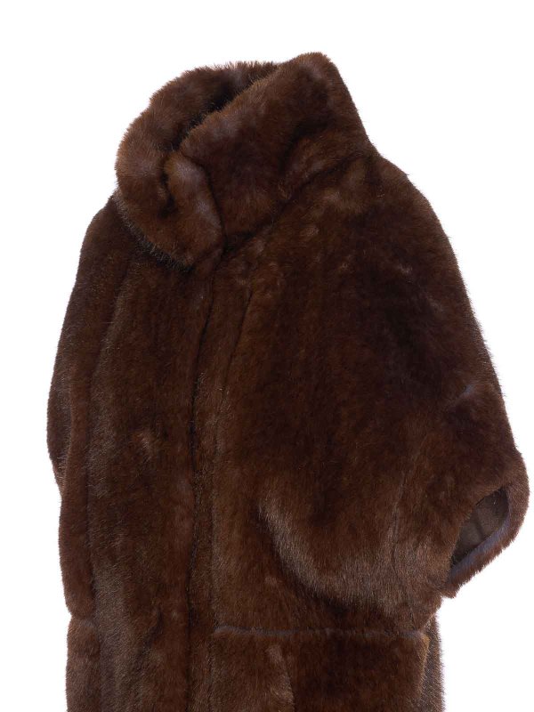 The Best Shops VALENTINI 1972: vests - Eco Fur Zibellino Vest