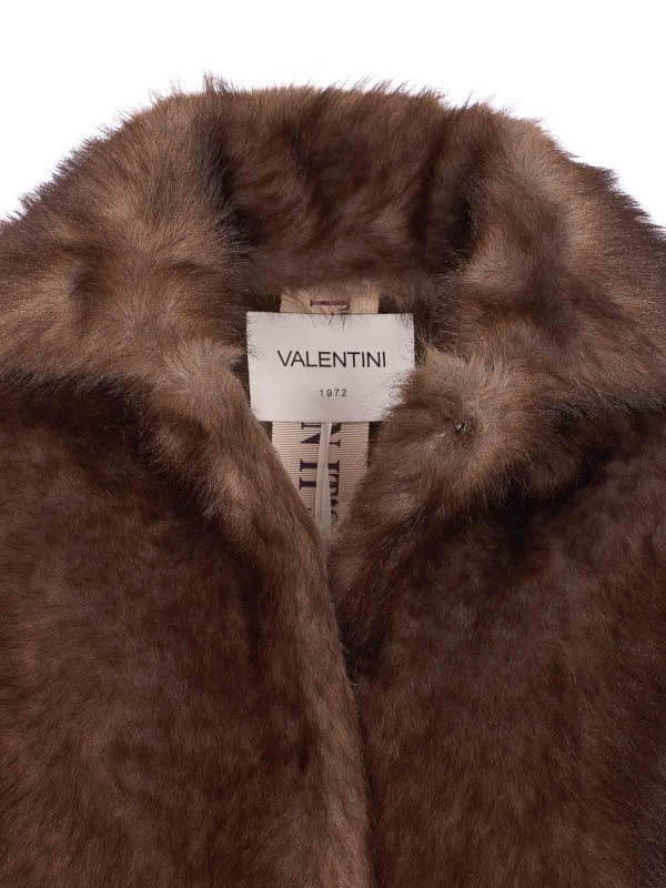 Eco Fur Zibellino Jacket shop online: VALENTINI 1972