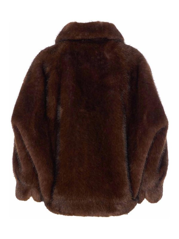 VALENTINI 1972: Fur & Shearling Coats online - Eco Fur Zibellino Jacket
