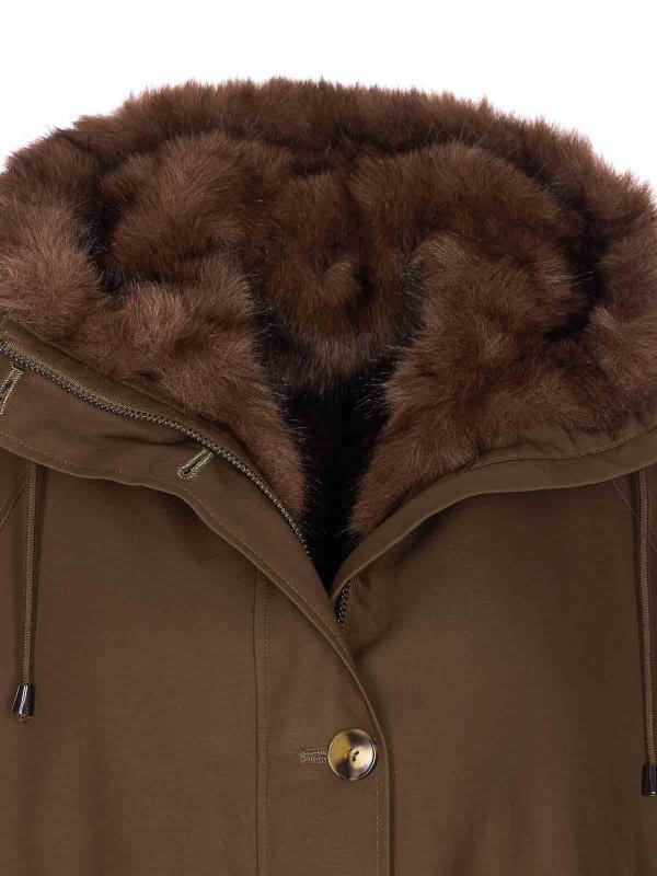 Parka - Vert shop online: VALENTINI 1972