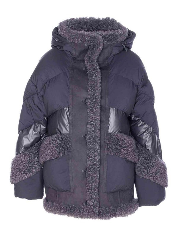 VEGANCODE: cappotti corti - Cappotto blu