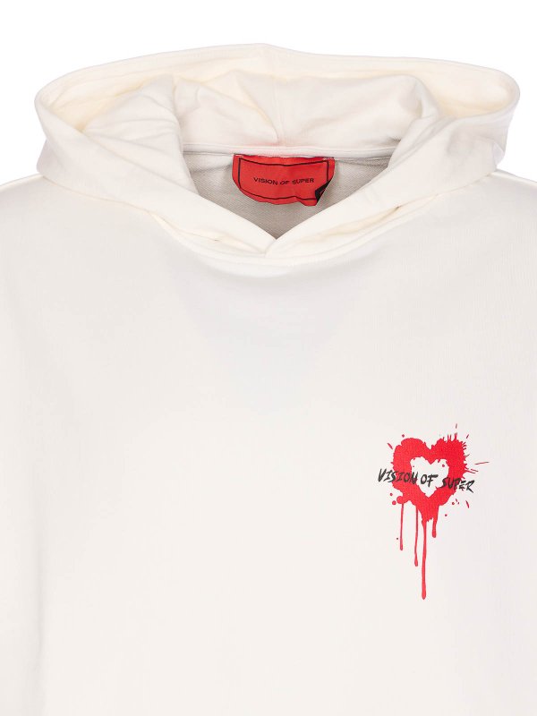 Sweatshirt - Weiß shop online: VISION OF SUPER