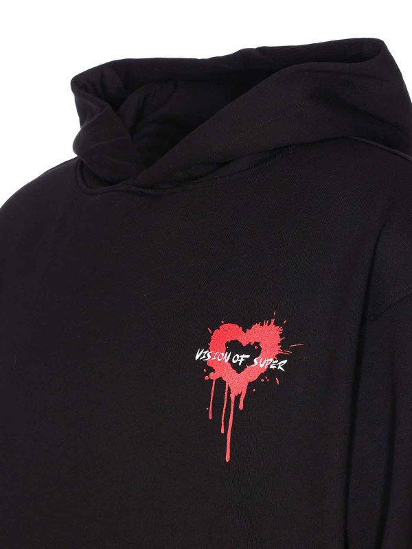 The Best Shops VISION OF SUPER: スウェット＆セーター - スウェットシャツ/セーター - 黒