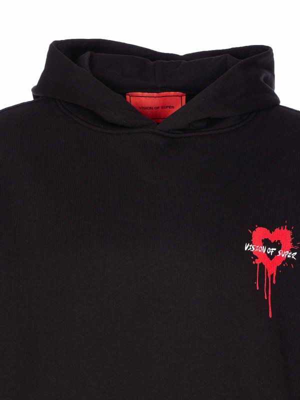 スウェットシャツ/セーター - 黒 shop online: VISION OF SUPER