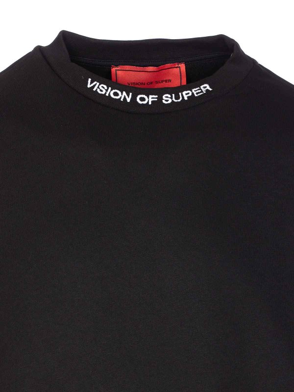 Logo And Flames Sweatshirt shop online: VISION OF SUPER