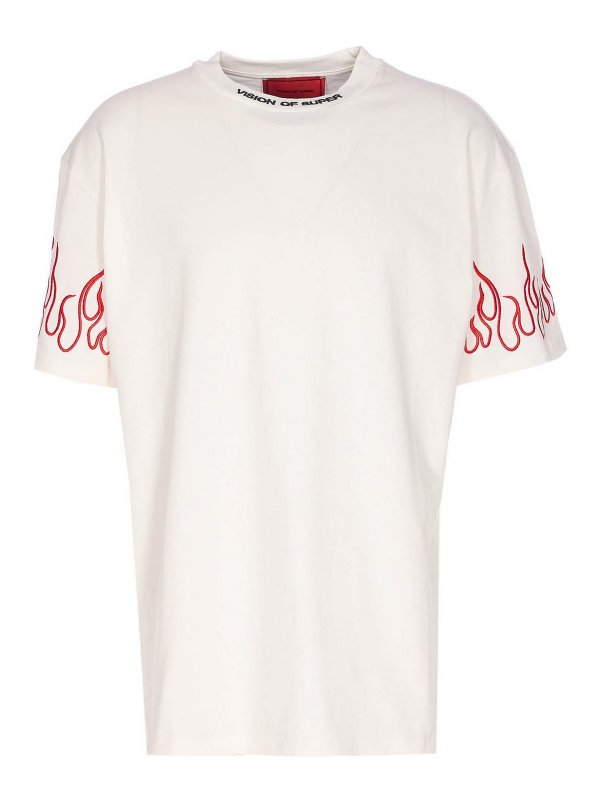 VISION OF SUPER: T-shirts - T-Shirt - Weiß