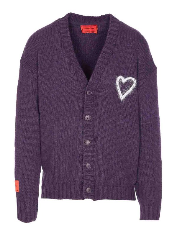 VISION OF SUPER: cardigans - Heart Cardigan