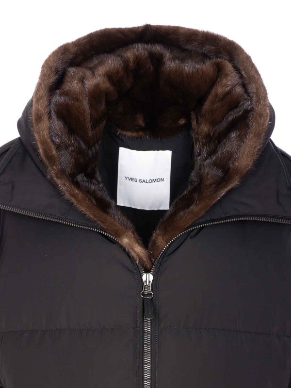 Chaqueta Alcochada - Negro shop online: YVES SALOMON