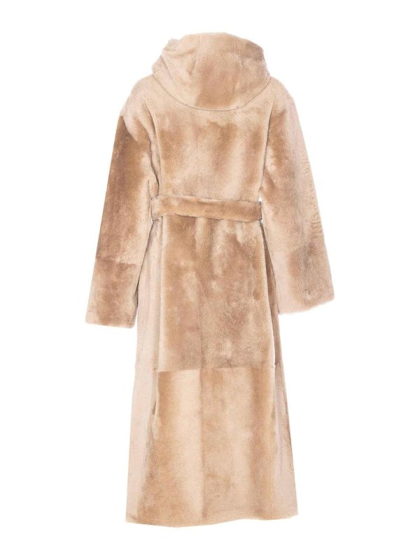 YVES SALOMON: Pellicce e montoni online - Pelliccia beige