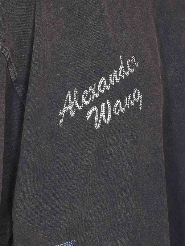 The Best Shops ALEXANDER WANG: T-shirts - T-Shirt - Schwarz