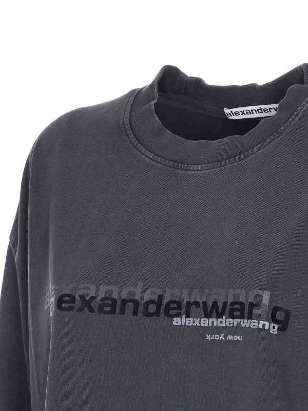 The Best Shops ALEXANDER WANG: T-shirts - T-Shirt - Schwarz