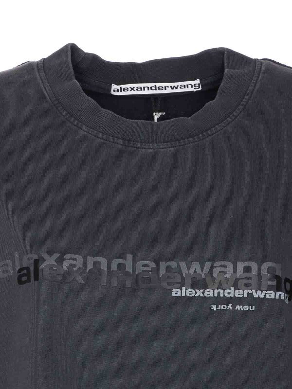 T-Shirt - Schwarz shop online: ALEXANDER WANG