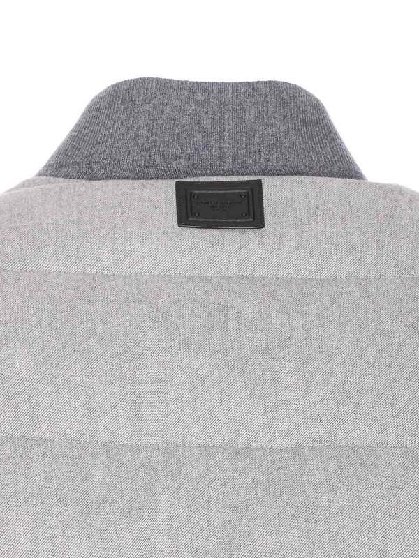 The Best Shops DOLCE & GABBANA: casual jackets - Reversible Plaque Logo Jacket