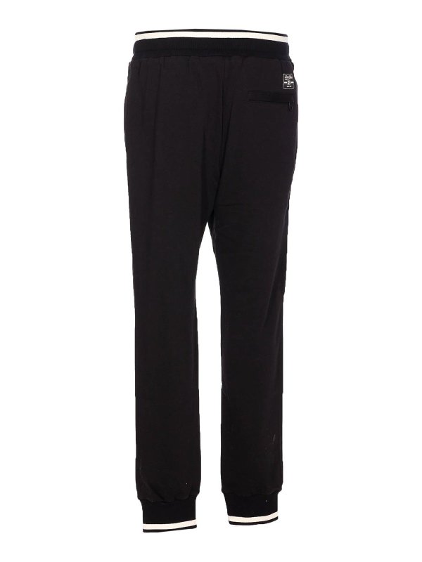 DOLCE & GABBANA: スウェットパンツ online - トラックスーツ ボトムス - 黒