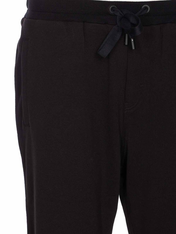 トラックスーツ ボトムス - 黒 shop online: DOLCE & GABBANA