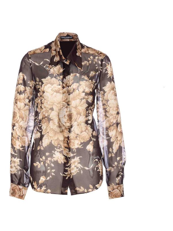 DOLCE & GABBANA: シャツ - シャツ - マルチカラー