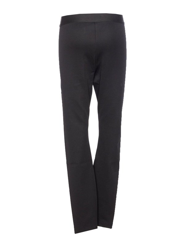 DOLCE & GABBANA: Leggings - Leggings - Noir