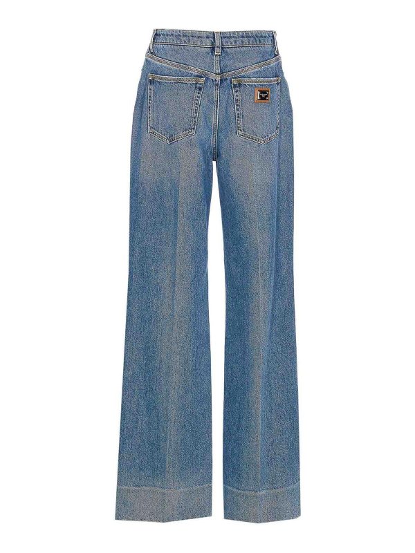 DOLCE & GABBANA: Straight Leg Jeans online - Straight Leg Jeans - Blau