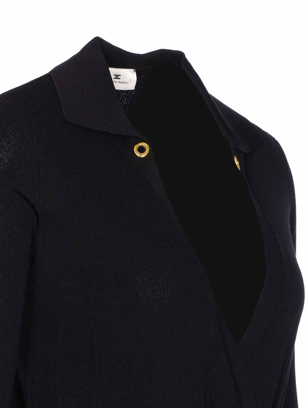 The Best Shops ELISABETTA FRANCHI: トップス＆タンクトップ - トップ/タンクトップ - 黒